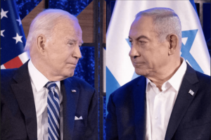 Biden, in Netanyahu call, urges "significant de-escalation."
